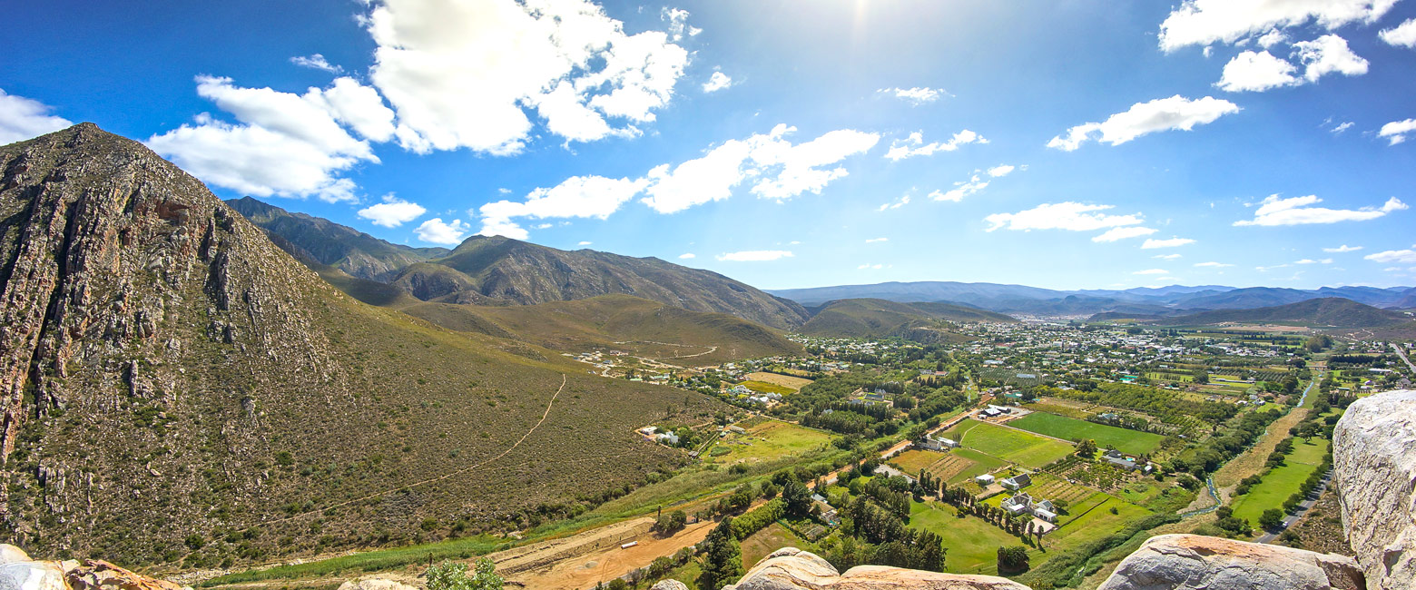 is an historic rural town in the Western Cape 