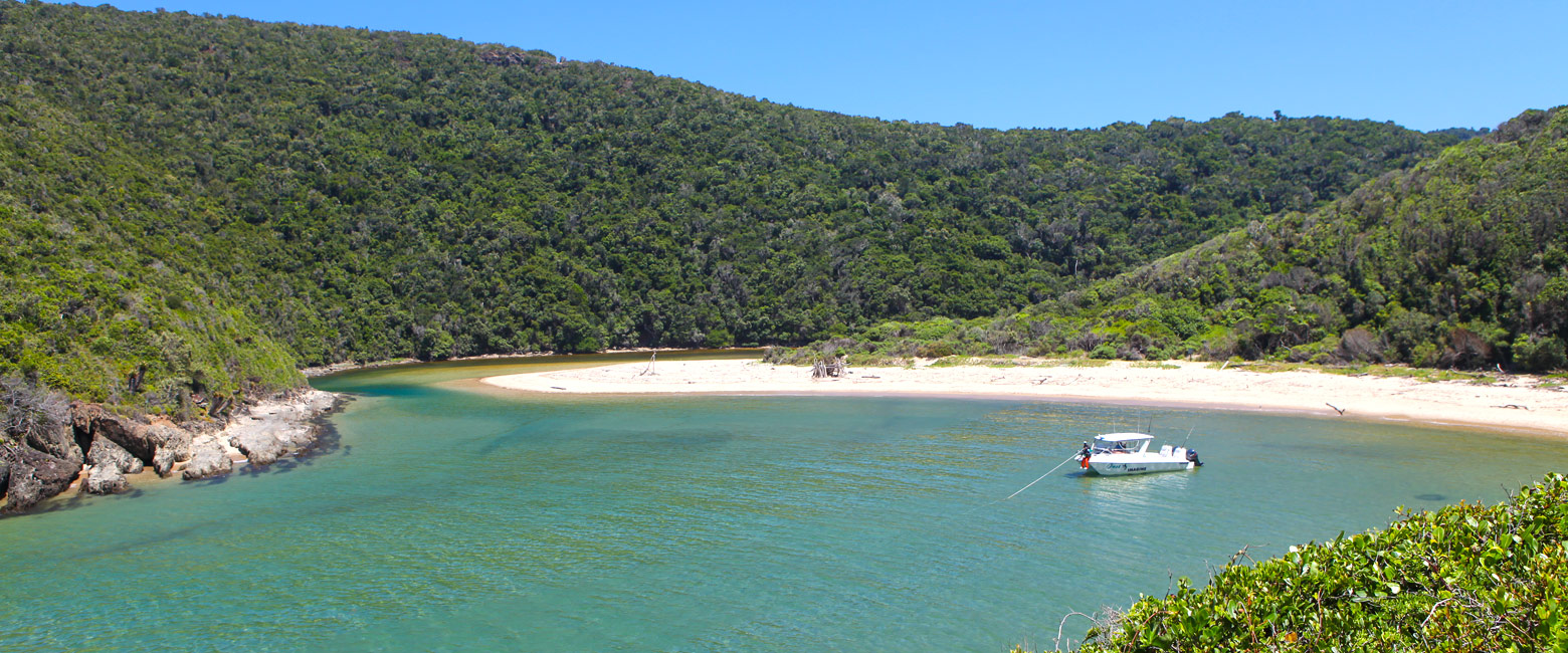 is a very attractive beach area on the Garden Route