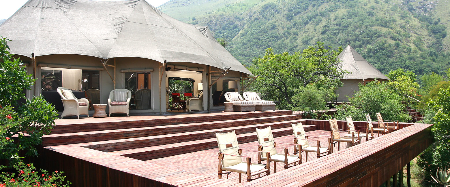 is a relatively upmarket private reserve property in the Nkomazi area of South Africa