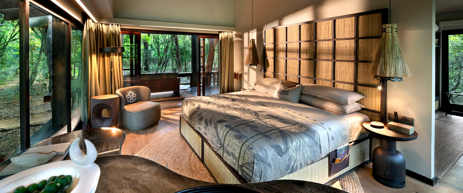 is an upmarket property on the Phinda Reserve