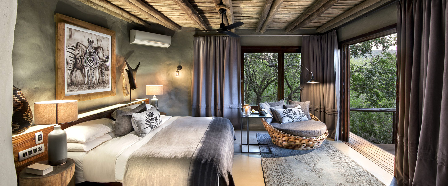 is an upmarket property on the Phinda Reserve