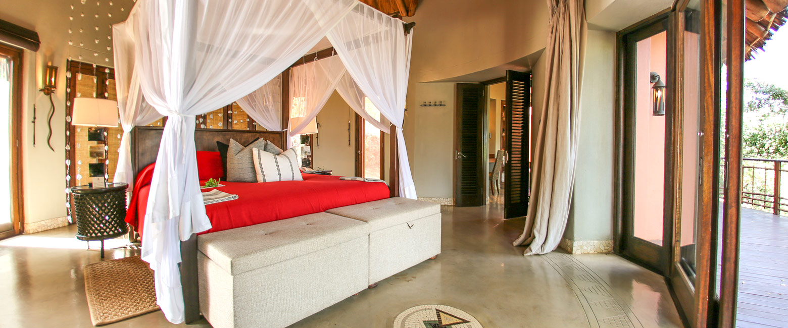 is a stylish property on the Zululand Rhino Reserve