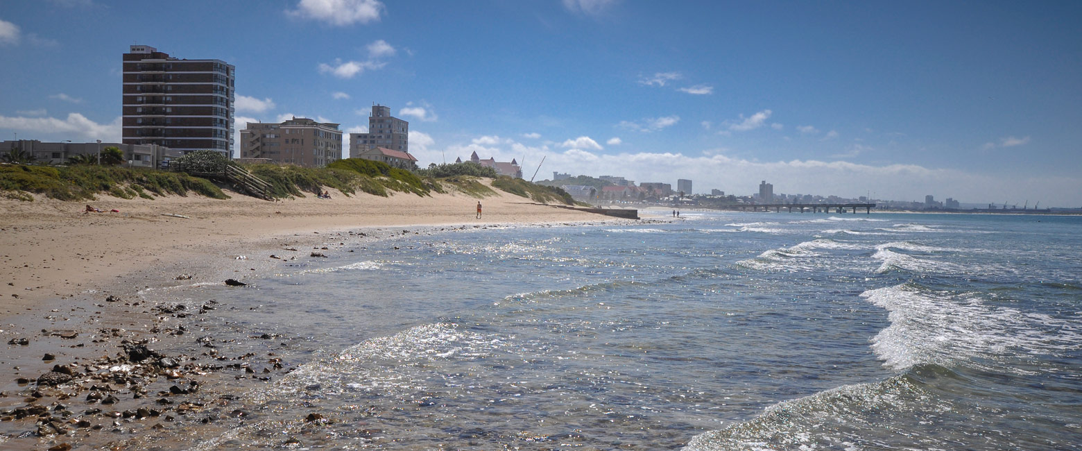 is a large coastal city in the Eastern Cape