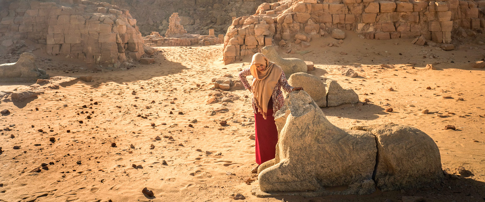 is an historic town alongside the Nile in Sudan