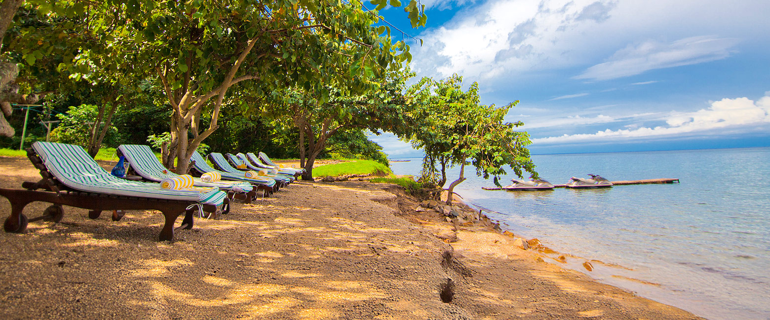 is a simple chimpanzee base in the Gombe area 