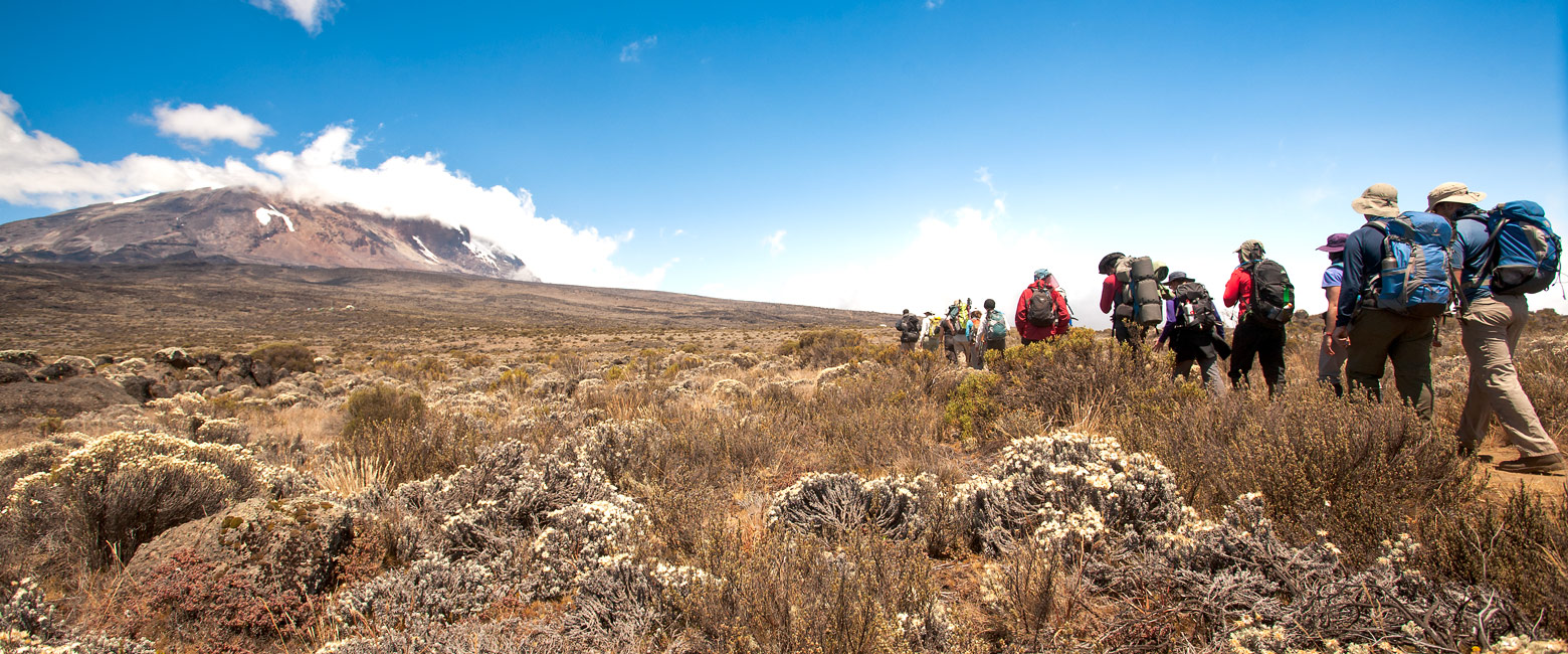 is a seven night private trek on Mount Kilimanjaro