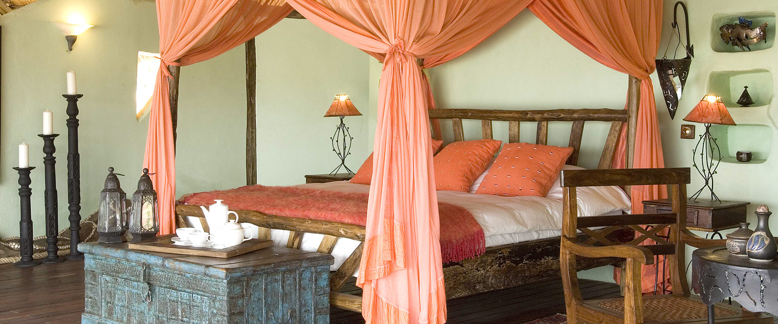 is a remote high-end lodge in the Mahale area