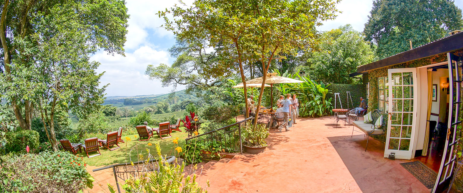 is a scenic rural area on the road up to Ngorongoro