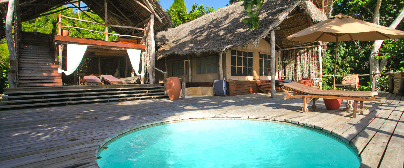 is a chic and upmarket beach lodge on Pemba Island off the Tanzania Coast
