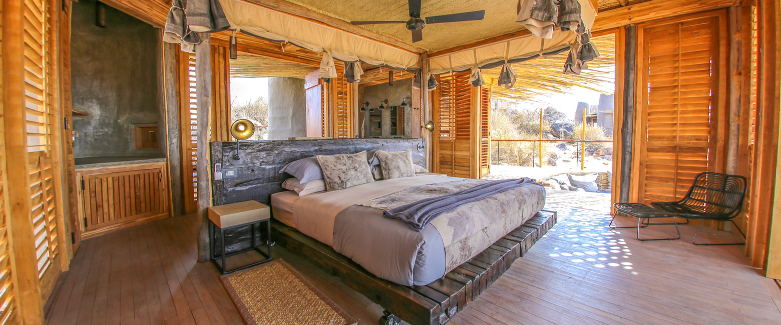 is a cool and upmarket lodge in the Ruaha area