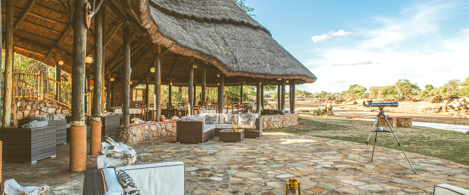 is a large mid-range facility in Ruaha National Park