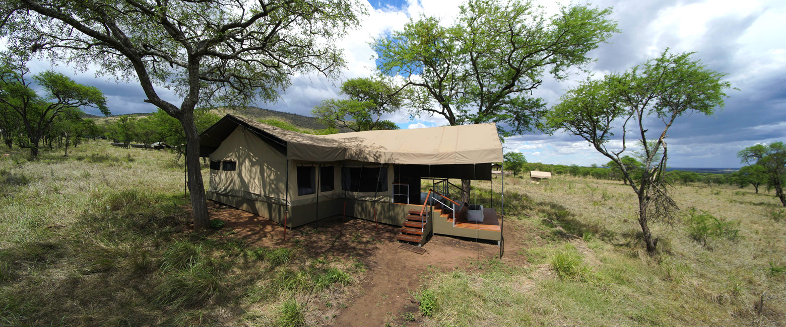 is a top quality tented lodge in the Serengeti Central area