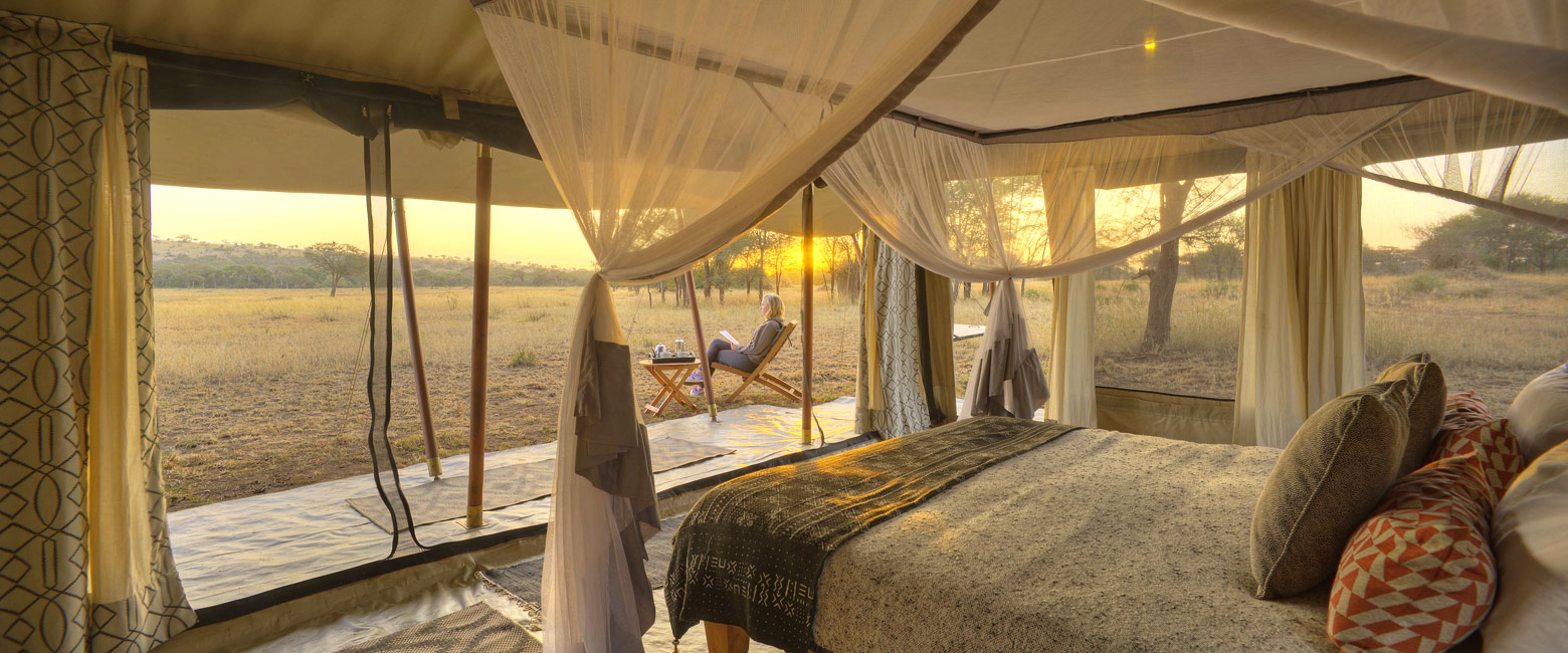 is a great mid-level camp in the Serengeti Mara area 