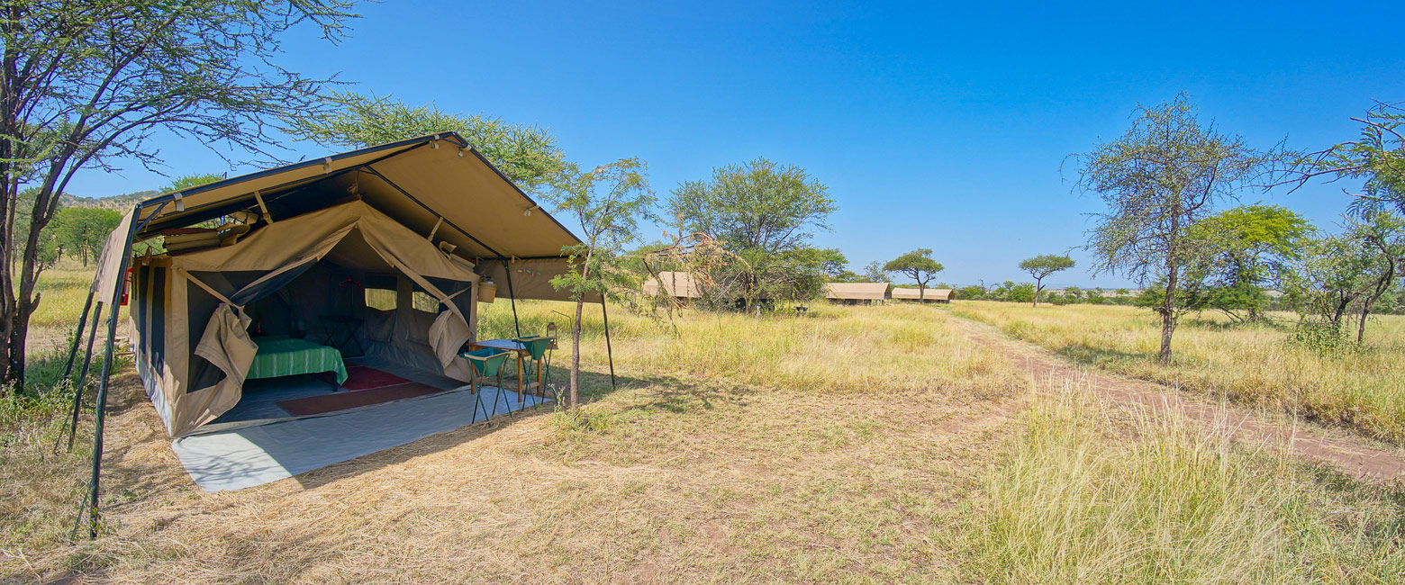 is a well-priced camp in the Serengeti Central area 