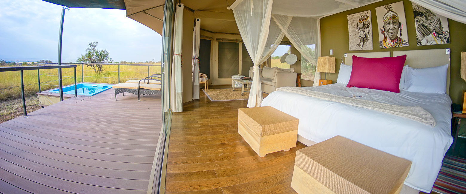 is a comfortable lodge in the Serengeti Mara area