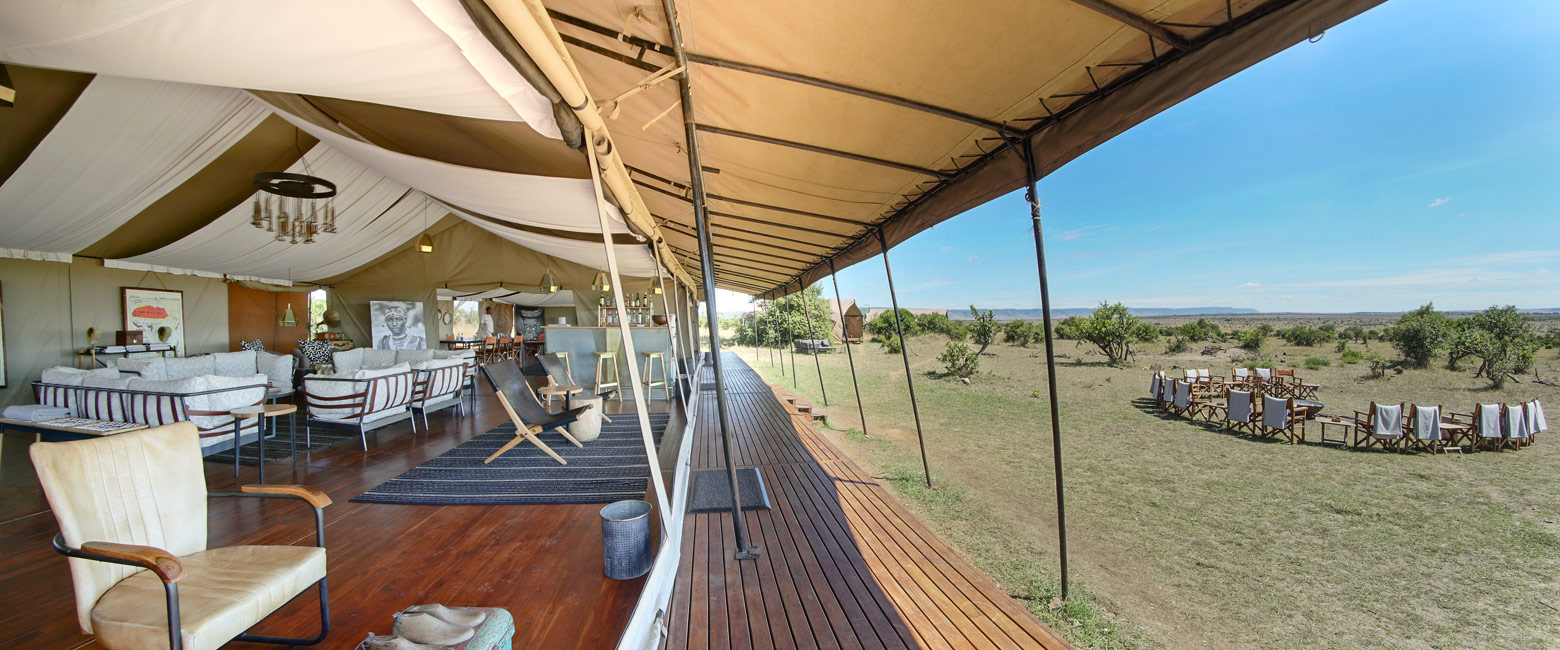 is a high specification camp in the Serengeti Mara area 