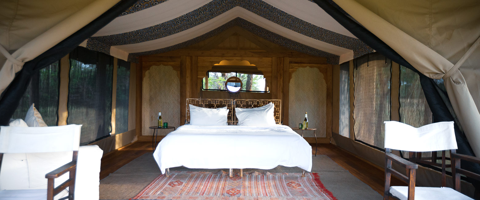 is a rare owner-hosted camp in the Serengeti Mara area