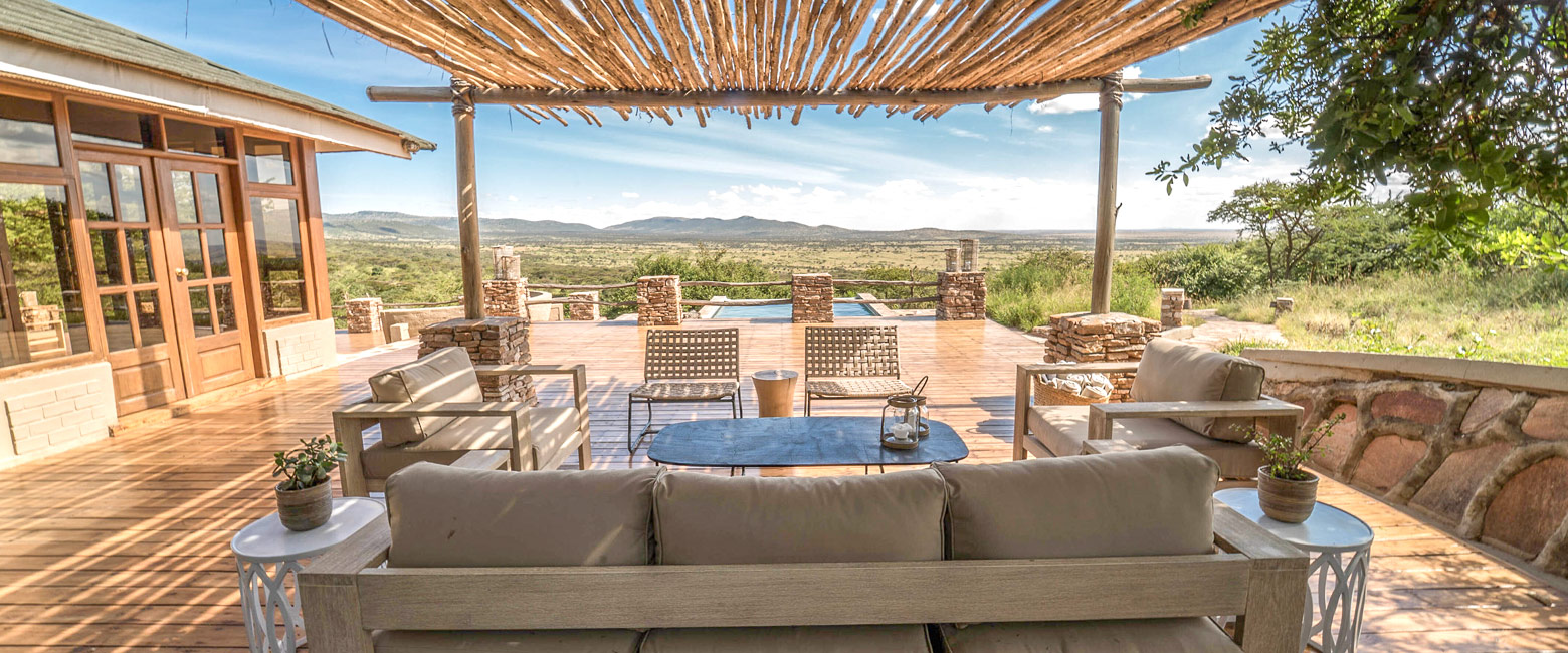 is a reasonably stylish permanent property in the Serengeti North area of Tanzania