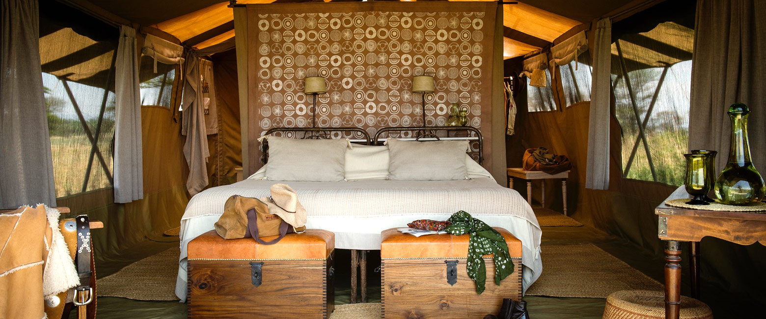 is a quality mobile camp in the Serengeti West area