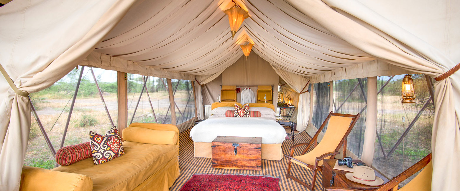 is a quality mobile camp in the Serengeti West area