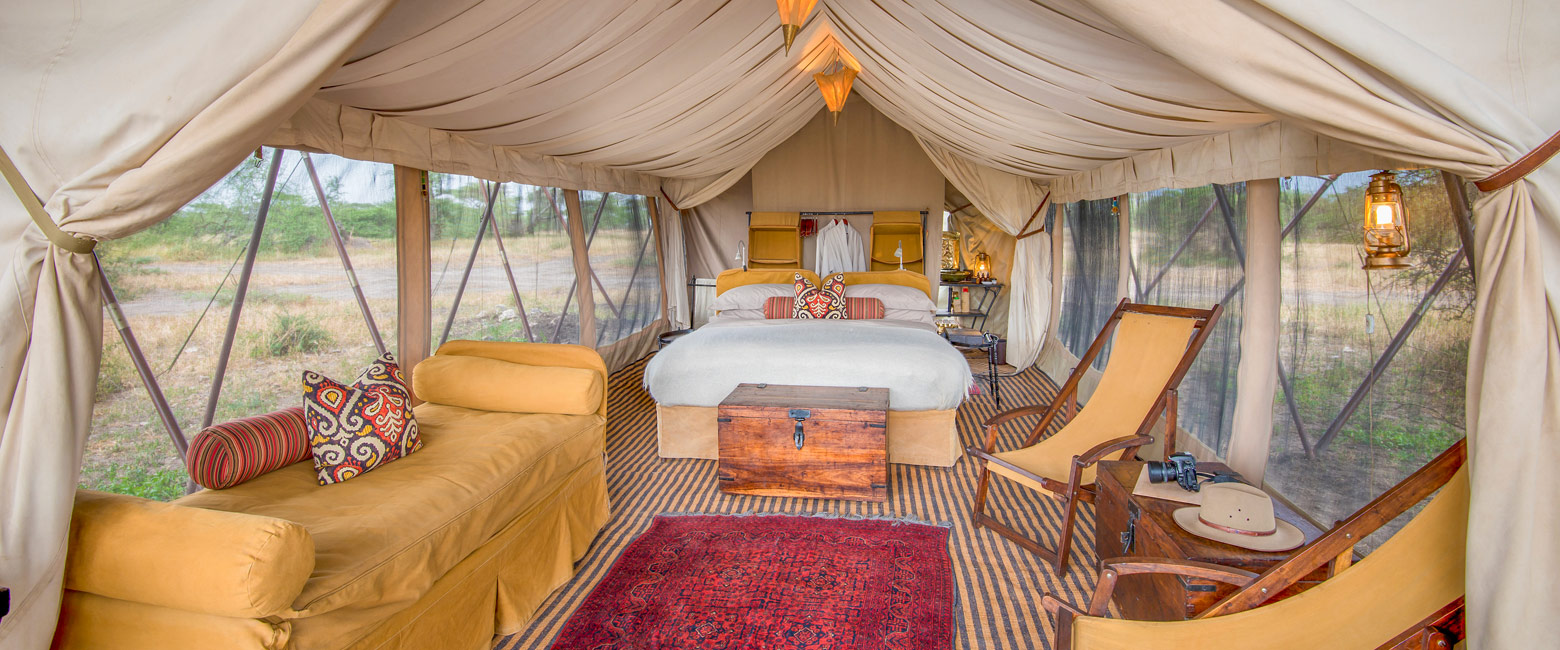 is a quality mobile camp in the Serengeti area 