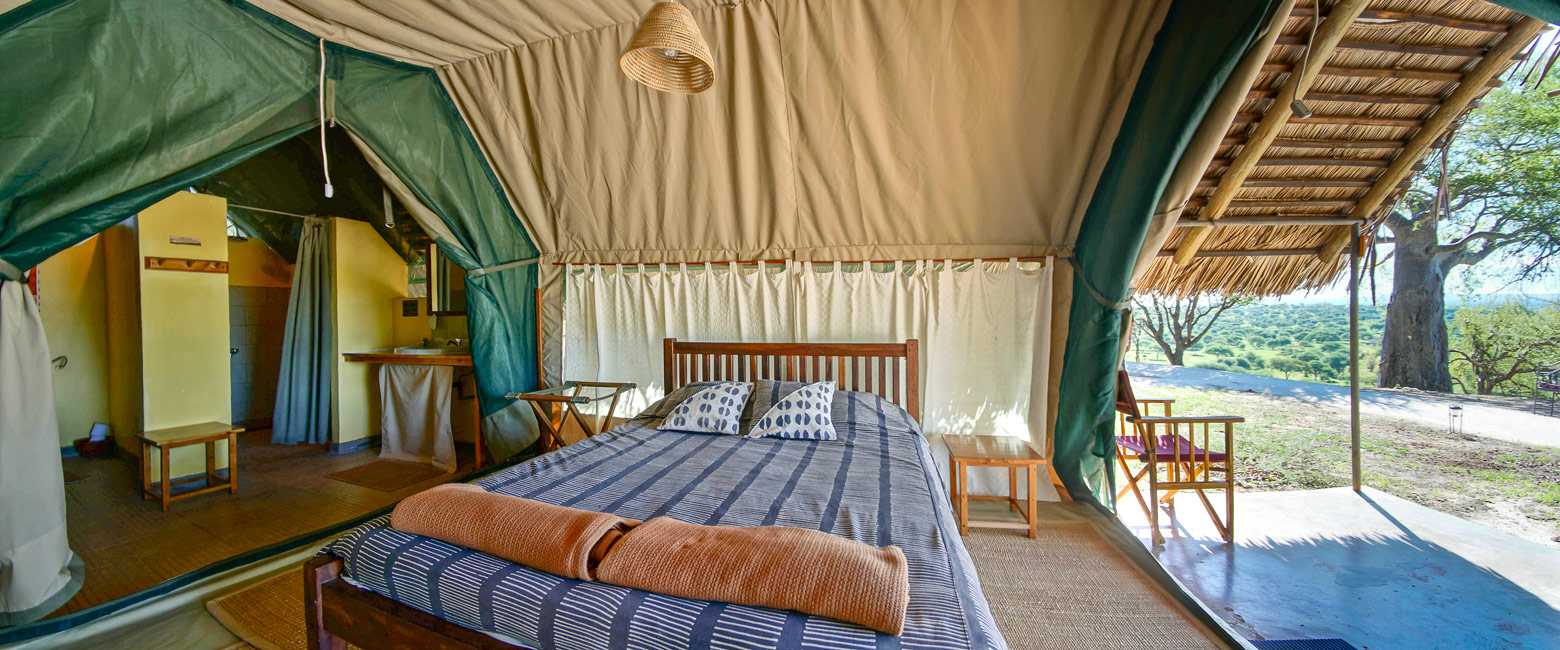 is a large and rather dated institution in the Tarangire area of northern Tanzania