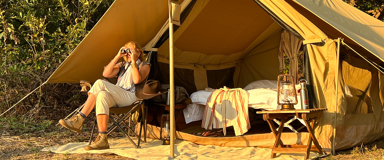 is an extremely remote camp in the Ugalla area 