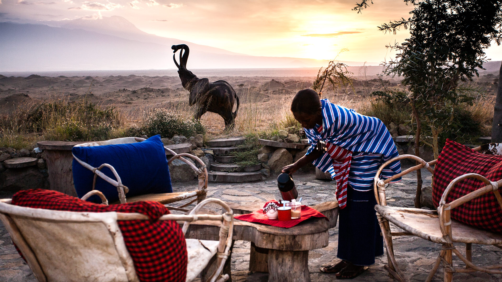 Africa Amini Maasai Lodge