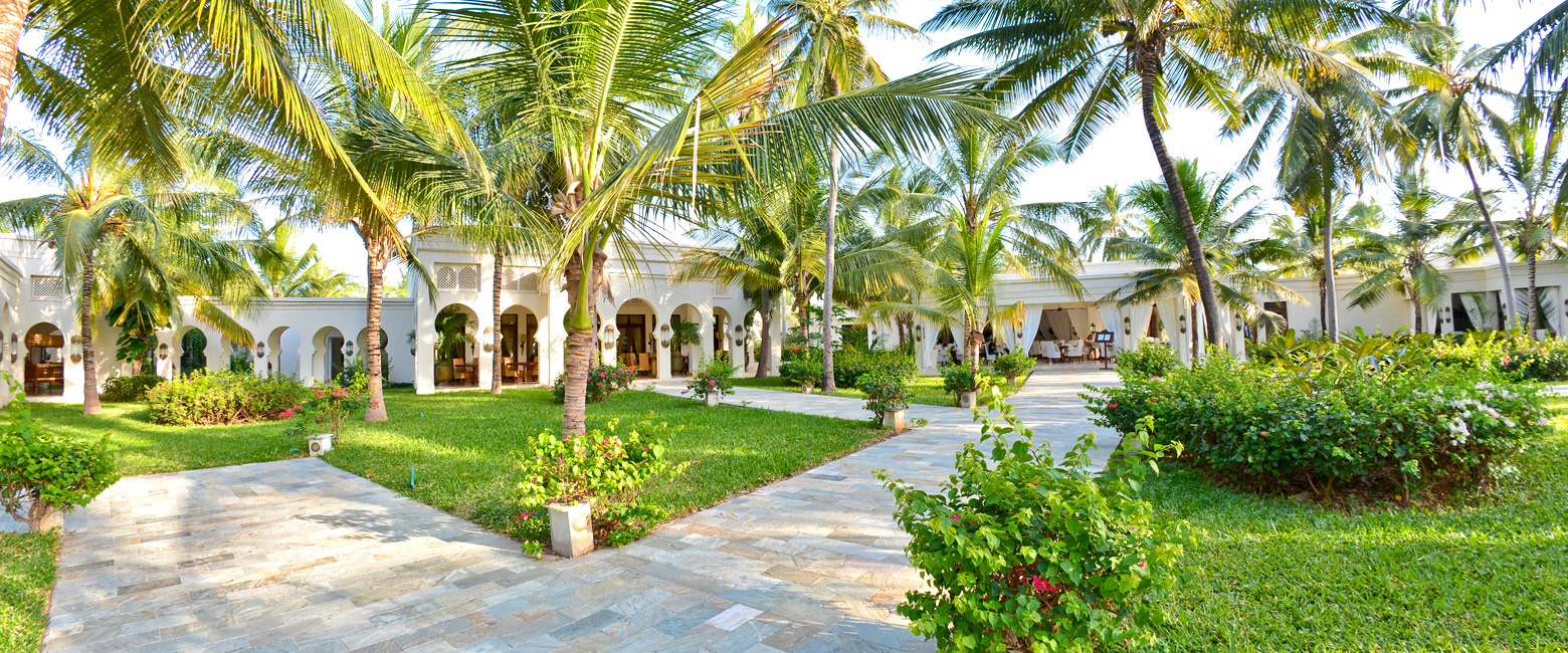is a high quality beach lodge on Zanzibar Island