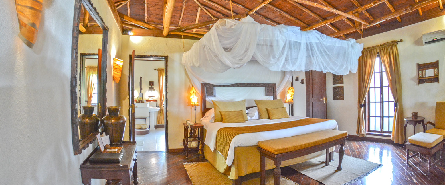 is an upmarket beach resort on Zanzibar Island