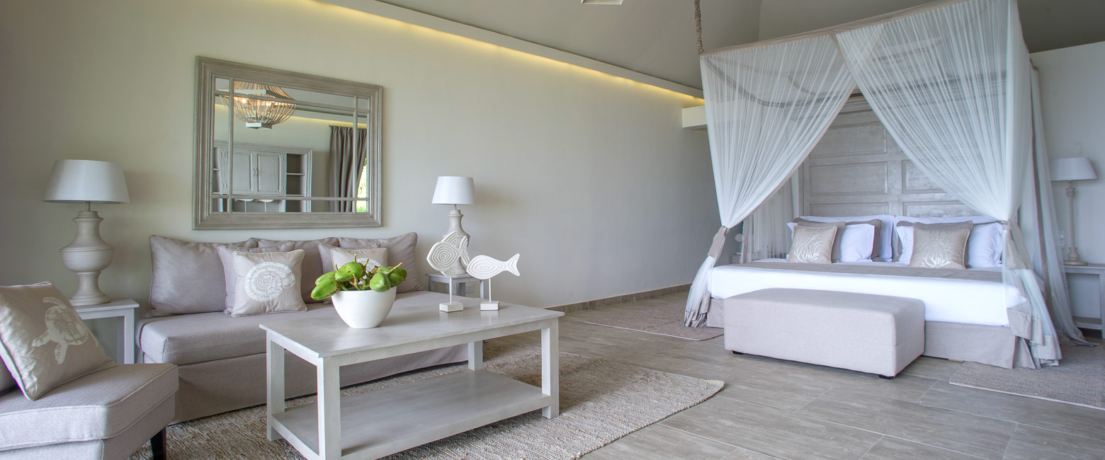 is an intimate beach resort on Zanzibar Island