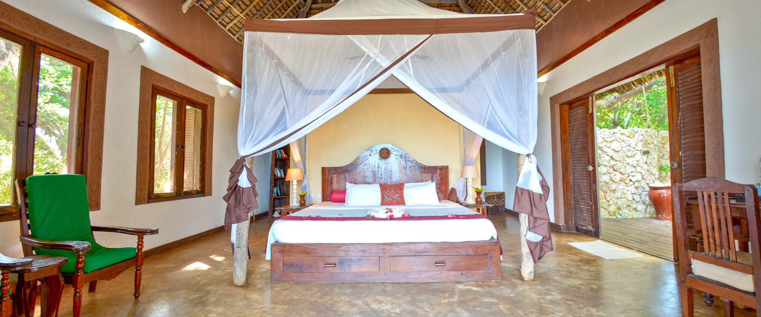 is an unusually relaxed option in the southwest of Zanzibar 