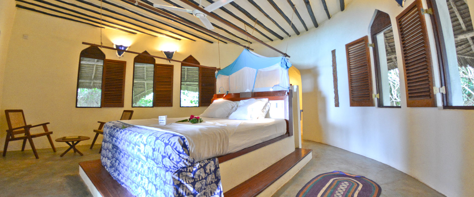 is an intimate beach property in the southwest of Zanzibar