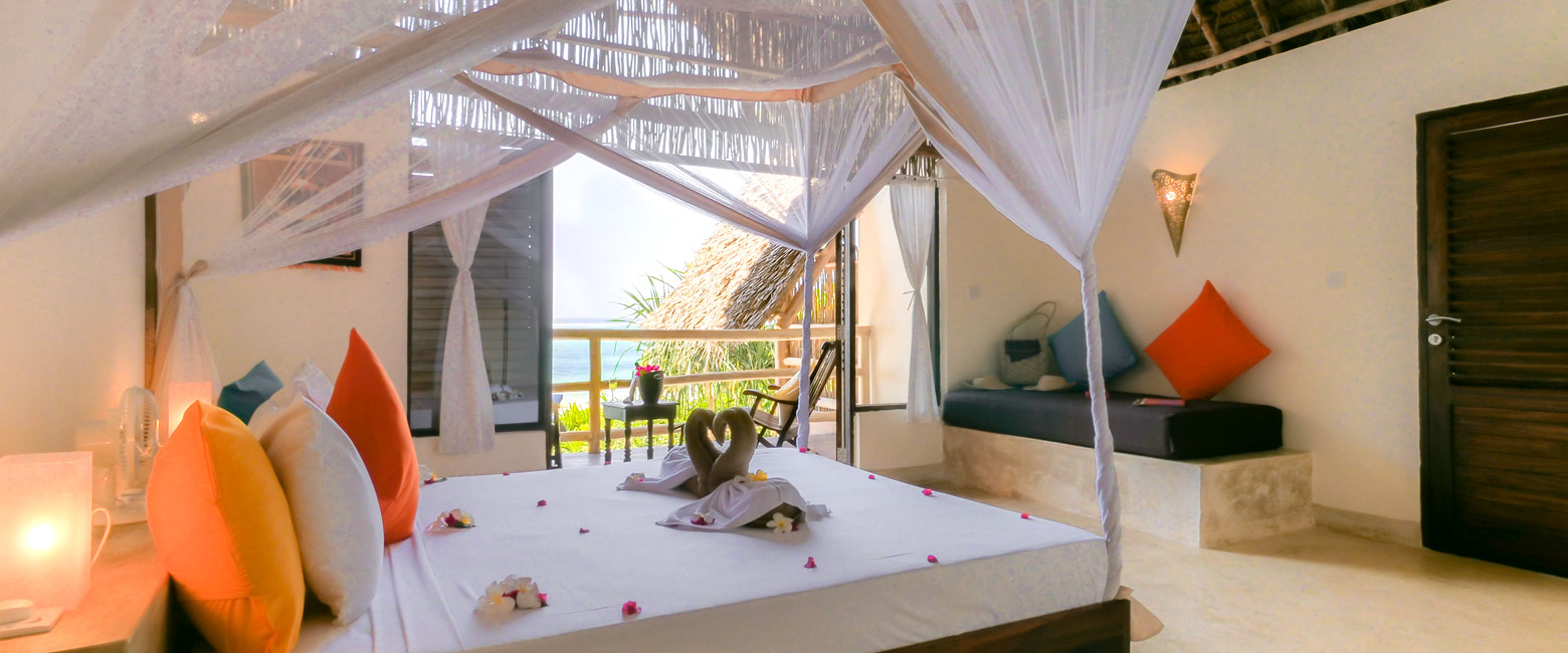 is a simple and well-priced beach property in the northeast of Zanzibar Island