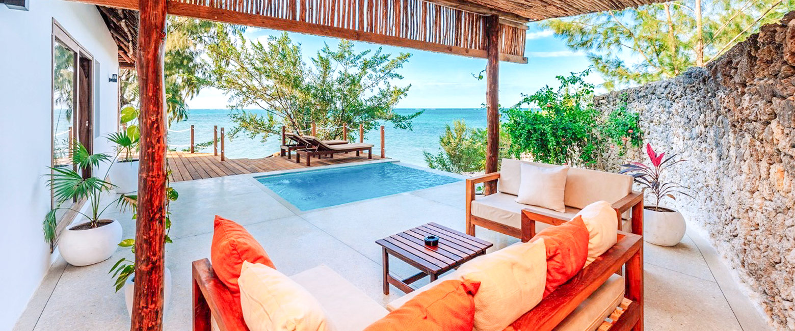 is a high quality guest house on Zanzibar Island 