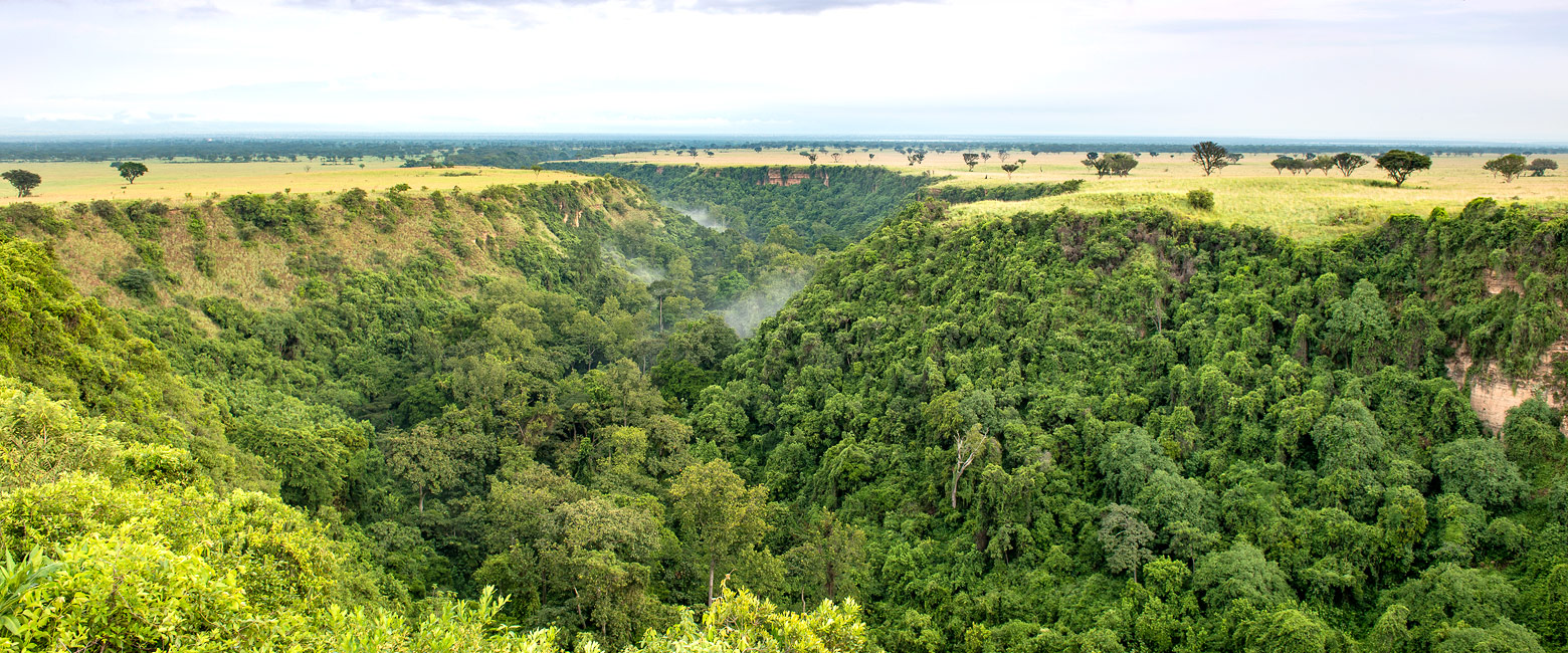 is a little-visited country with gorillas, chimps and savanna safari