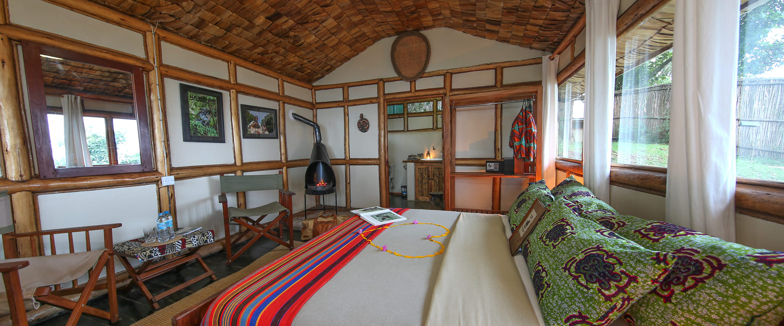 is a simple but pleasant base in the Bwindi Forest area