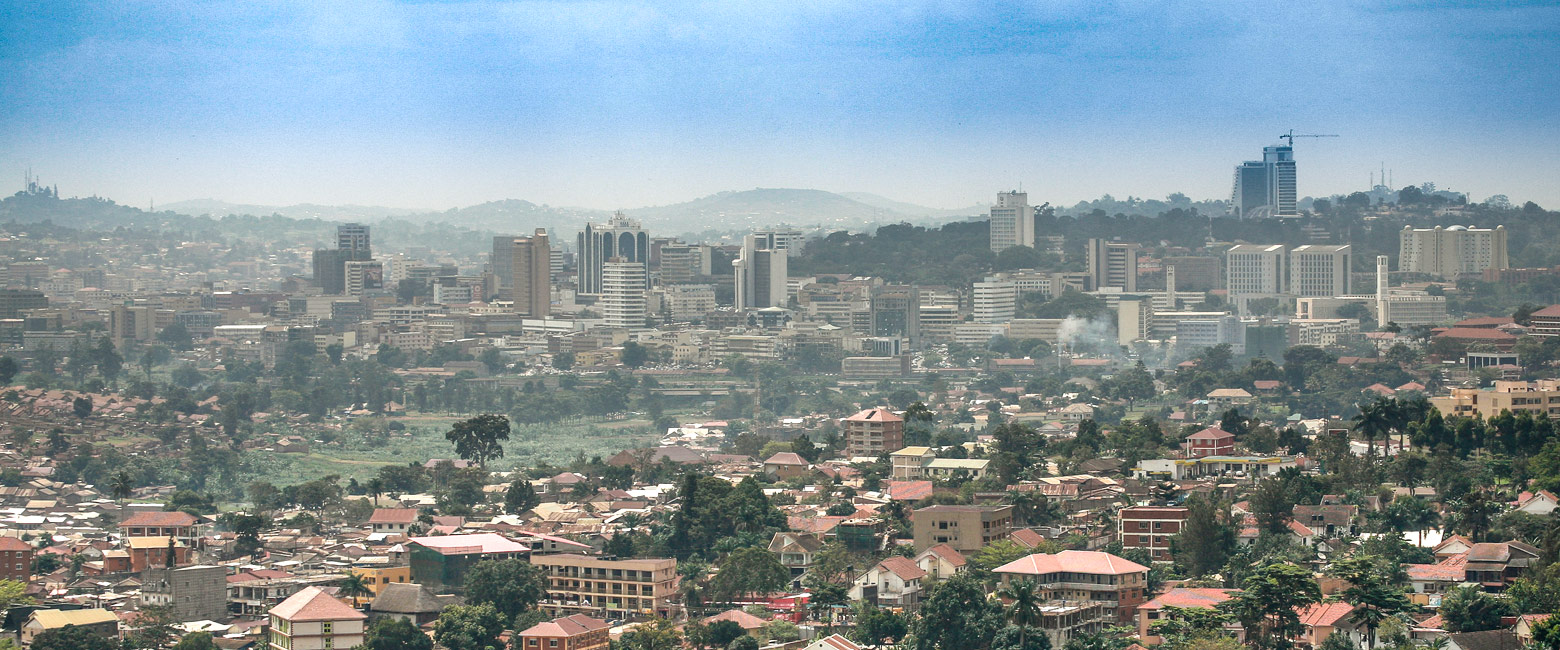 is the sprawling and chaotic capital of Uganda