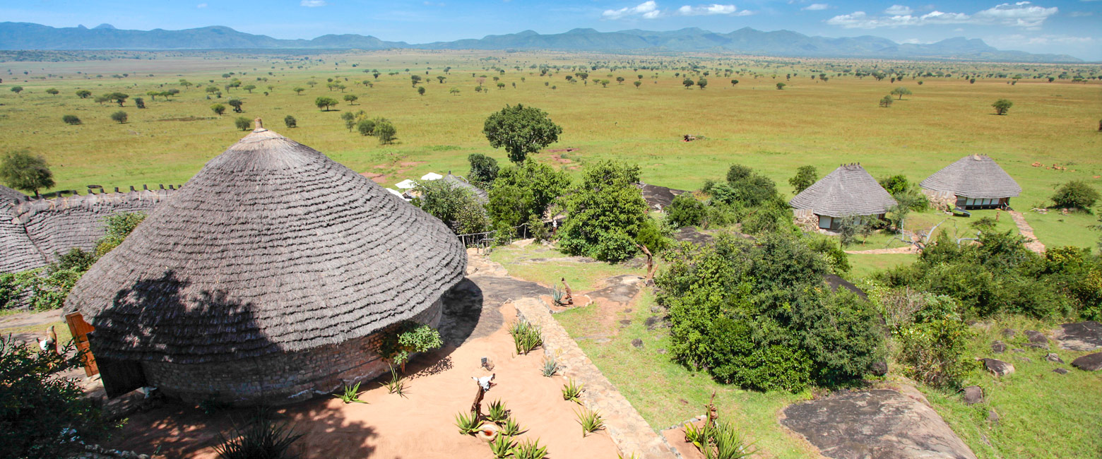 is a very remote and unusual safari area