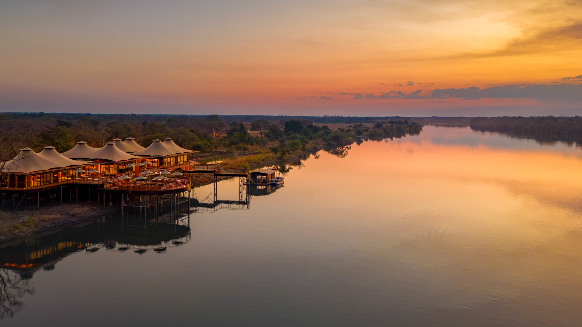 Anantara Tented Camp Kafue River