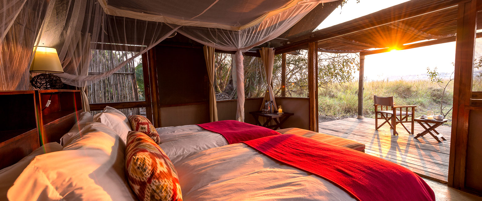 is a gloriously simple base in the Kafue area