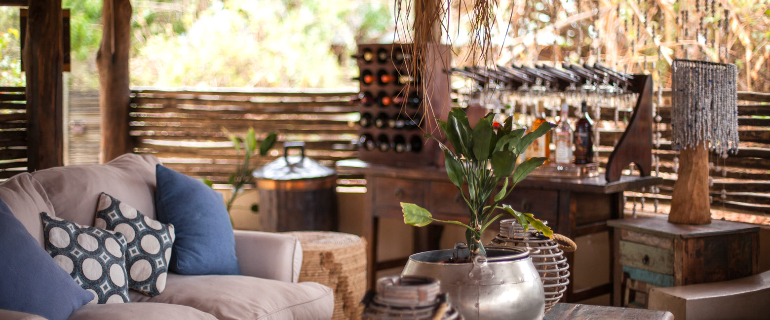 is a deliberately simple hideaway in the Livingstone area