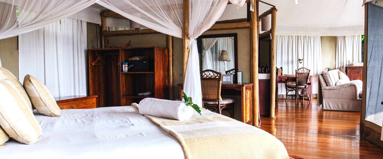 is a luxurious property in the Lower Zambezi area
