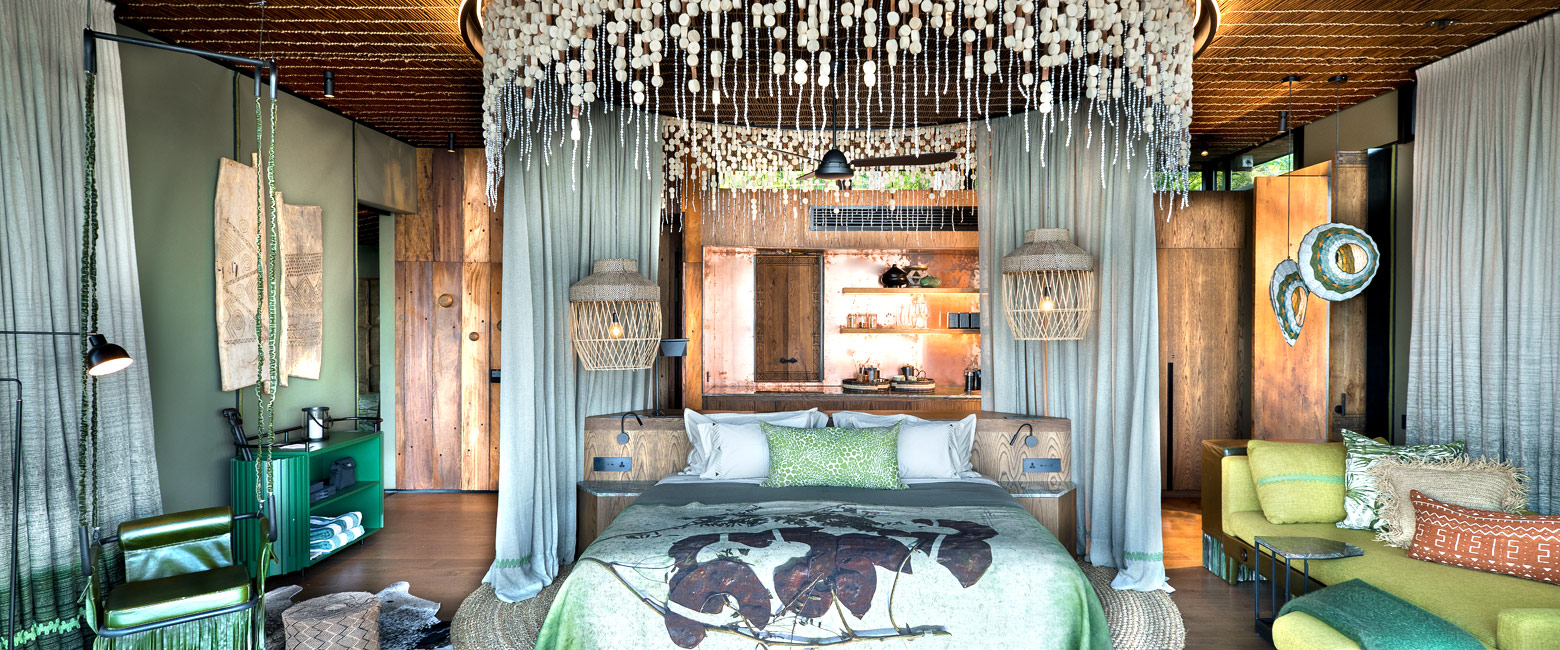 is a chic designer lodge in the Lower Zambezi area