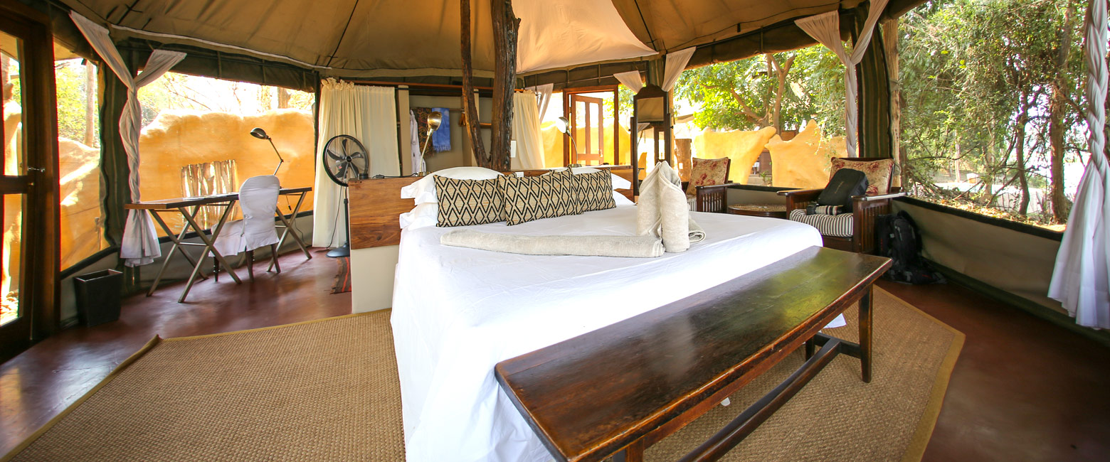 is an understated outpost in the Lower Zambezi area 