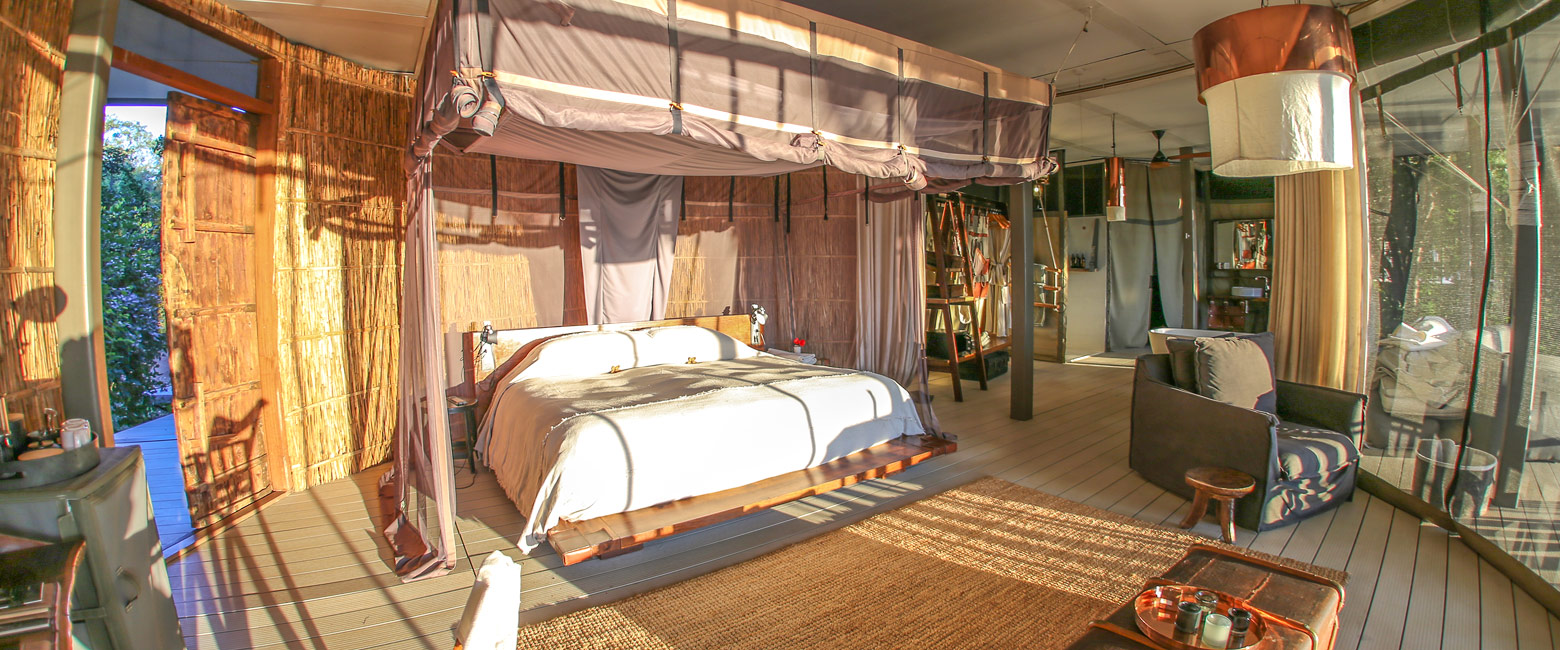 is an upmarket lodge in the South Luangwa area