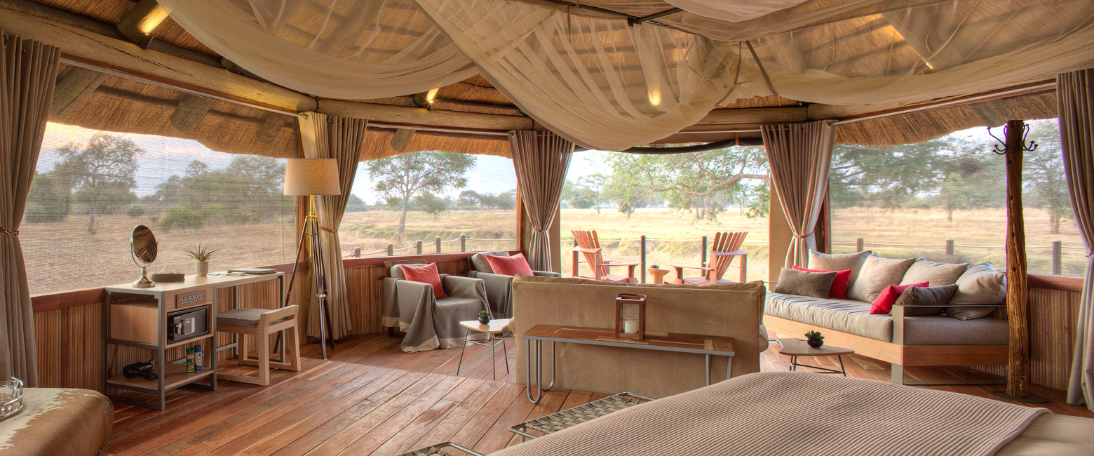 is a luxurious property in the South Luangwa area