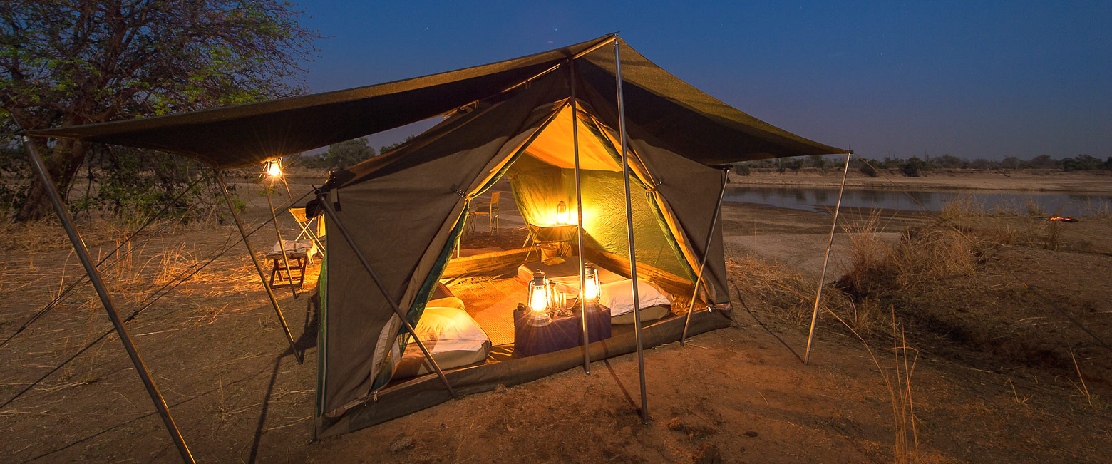 is an earthy one to three night walking safari in the South Luangwa area of eastern Zambia