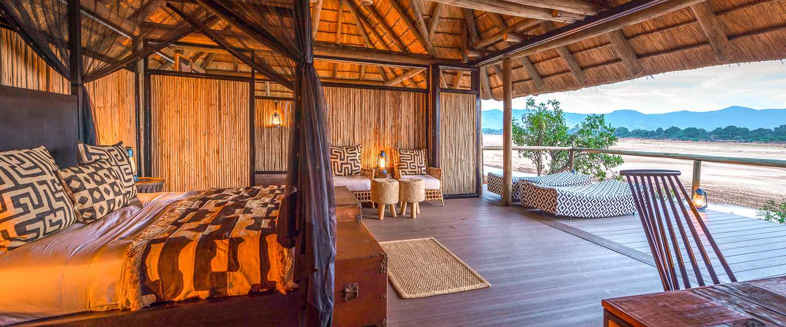 is a gorgeous little outpost in the South Luangwa area