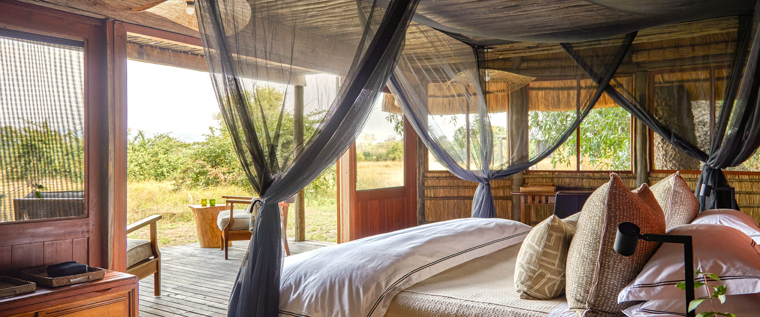 is a very intimate place in the South Luangwa area 
